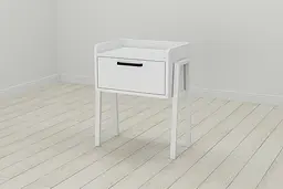 Модульна тумба Ferrum-decor Бетті 540x450x320 метал Білий ДСП Білий 16 мм (FRD-102990)