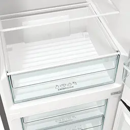Холодильник Gorenje 185х60х60см 2 двери 206 (108) л А++ нержавіюча сталь (RK6192EXL4) - мініатюра 10