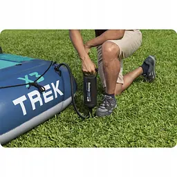 Надувний човен Bestway Hydro-Force Trek X3 61154, 294 × 137 см, 3-місний, для риболовлі та відпочинку, з веслами й насосом, до 360 кг - мініатюра 3