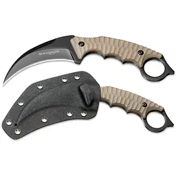 Ніж фіксований Boker Magnum Spike Karambit Бежевий - мініатюра 2