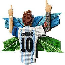 Конструктор LEGO Editions Football Ліонель Мессі - святкування (43018) - мініатюра 4