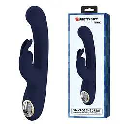 Вібратор - Pretty Love Lamar Vibrator Blue
