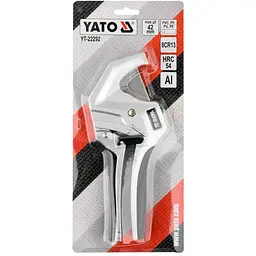 Труборіз для ПВХ труб Yato max Ø=42 мм (YT-22292) - мініатюра 4