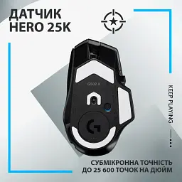 Миша Logitech G502 X Lightspeed Wireless Black б/в - мініатюра 5