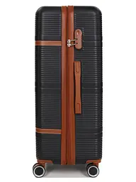 Валіза велика L ABS-пластик Worldline Airtex 629 76×52×30см 110л Чорний - мініатюра 5