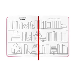 Щоденник читацький «Book lovers club» рожевий - мініатюра 11
