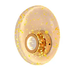 Бра настінне LED Levistella 796W6512(1) GD, 6W, золотий акрил, сучасний стиль - мініатюра 2