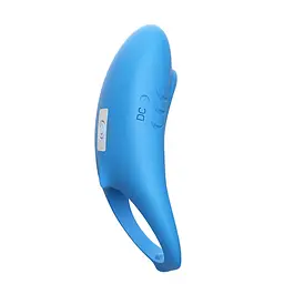 Ерекційне кільце B - Series Joy Shark, 6 см (синій) - мініатюра 5