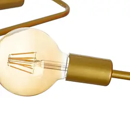 Люстра Brille стельова Е27 60W G (BR-01 617C/8) - мініатюра 3