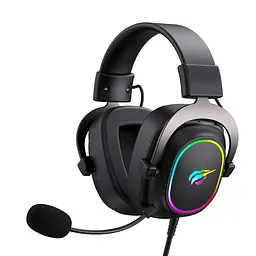 Ігрові навушники з мікрофоном HAVIT H2002P Black Plug USB 7.1 HAVIT (28668-000)