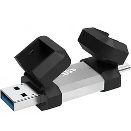 USB накопичувач 256 ГБ SILICON POWER Mobile C51 - usb3.2+Type-C подвійний
