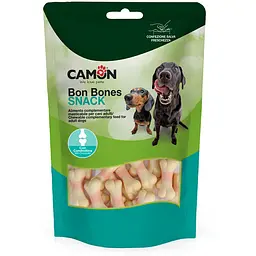 Ласощі для собак Camon Bon Bones у вигляді кісточки з хондроїтином 120 г