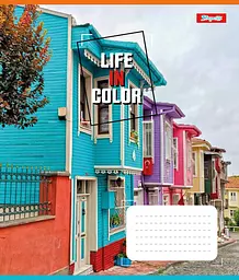Набір зошитів 1 Вересня Life in colors А5 в клітинку 36 аркушів 15 шт. (767326) - мініатюра 4