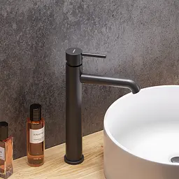 Змішувач для умивальника Damixa Scandinavian Pure високий black 360250300 - мініатюра 3