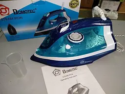 Парова праска Domotec MS 2228 з керамічним покриттям підошви 2200W - мініатюра 2