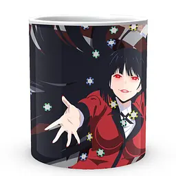 Кухоль GeekLand Шалений азарт Kakegurui Юмеко Джабамі KI.02.22 330 мл білий - мініатюра 2