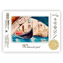 Склейка для акварелі Gold 200г/м2 10л SM-LT Art