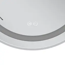 Дзеркало Mixxus Premium Ellipse MV05-80x70-Reverse white MP6645, Білий - мініатюра 7