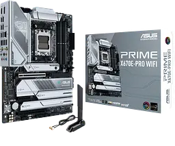 Материнська плата Asus X670E-PRO Prime Wi-Fi Socket AM5 (PRIME X670E-PRO WIFI) Б/В - мініатюра 1