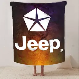 Плед 3D Jeep 2663_B 12599 135х160 см - мініатюра 2