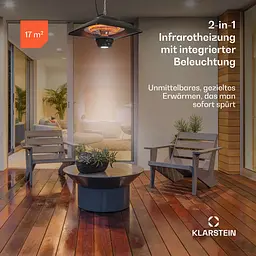 Інфрачервоний обігрівач Blumfeldt Heat Square 15 м² (10032565) - мініатюра 6