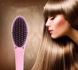 Гребінець-випрямляч Digital Fast Hair Straightener HQT-906 електричний - мініатюра 4