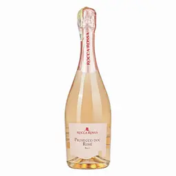 Вино ігристе Rocca Rossa Prosecco Rose Brut DOC, рожеве, брют, 0,75 л