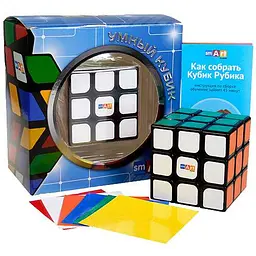 Розумний кубик Smart Cube 3х3 Фірмовий Плюс чорний (SC300)