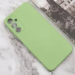 Чохол TPU GETMAN Liquid Silk Full Camera для Samsung Galaxy A26 5G Зелений / Pistachio - мініатюра 4
