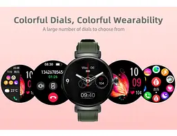 Смарт-годинник Oukitel BT-30 IP68 AMOLED Black-Green - мініатюра 2