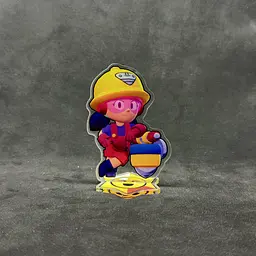 Акрилова колекційна фігурка Brawl Stars Джекі (Jacky) 10 см - мініатюра 2