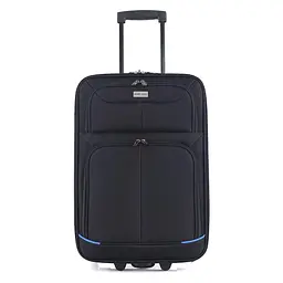Валіза Semi Line 20" (S) Black/Blue Lines (T5753-1) - мініатюра 2