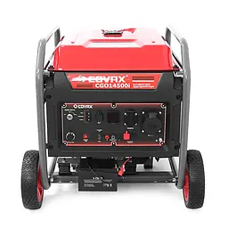Генератор інверторний COVAX CGO14500i, 9.5kW, бензин, однофазний 220V, 50Hz, electrik starter, 4-stroke, бак 25L, 633х550x605mm, 70kg - мініатюра 4