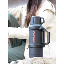 Термос Funjia Outdoor Travel Insulated Kettle 2 л Black [3266618] [106232] - мініатюра 5