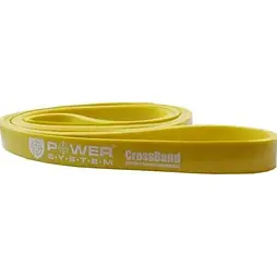 Еспандер-петля (гумка для фітнесу і кроссфіту) Power System PS-4051 CrossFit Level 1 Yellow (опір 4-25 кг) (PS-4051_Yellow) - мініатюра 5