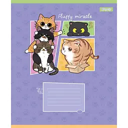 Набір зошитів 1 вересня Fluffy miracle А5, 12 аркушів 25 шт. (768158) - мініатюра 3