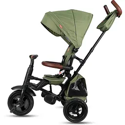 Велосипед складаний триколісний дитячий Qplay Rito Deluxe Green (S380-17RitoDeluxeGreen) - мініатюра 2