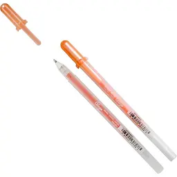 Ручка гелева Sakura Glaze 3D-Roller Оранжевий
