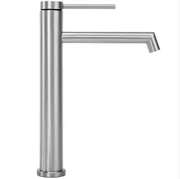 Змішувач для умивальника Rea Foss nickel brushed високий REA-B5318, Никель - мініатюра 2