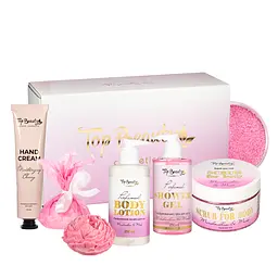 Подарунковий набір доглядової косметики для жінок Top Beauty Рожевий 5 предметів