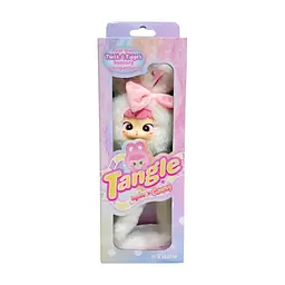 М'яка іграшка Tangle з кільцем Cimmy Fluffy Bunny Snowy (HWTANGLE01S01-WC02) - мініатюра 3