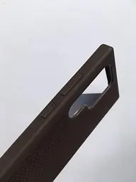 Протиударний оригінальний шкіряний чохол для Samsung Galaxy S24 Ultra Incipio Protective Leather Case Brown - мініатюра 10