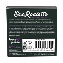 Еротична гра Tease Please Sex Roulette Kamasutra (фіолетовий) - мініатюра 9