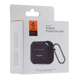 Футляр із карабіном Spigen DuraPro Flex Airpods 1/ Airpods 2 Bordo (35267_3345637) - мініатюра 2