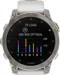 Смарт-годинник Garmin Epix [Gen 2] Sapphire Edition 47mm White Titanium with Carrera White Band [010-02582-20/21] [84485] - мініатюра 6