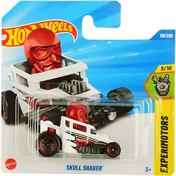 Базова машинка Hot Wheels Experimotors Skull Shaker біла (5785) JBB73-N521