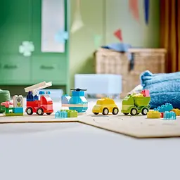 Конструктор LEGO DUPLO My First Творчі транспортні засоби 42 деталі (10474) - мініатюра 10