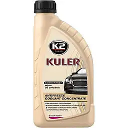 Концентрат антифризу K2 Kuler Konc G13, 1 л рожевий (T211R)