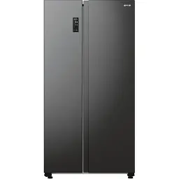 Холодильник Gorenje SBS 179х67х92 см 2 двери 356(191) л А++ NF+ внешний дисплей черный