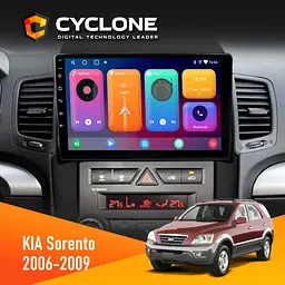 Штатна магнітола KIA Sorento (BL) 2006-2009 Cyclone C9-001 2x32 CPL Cyclone (НФ-00002394)